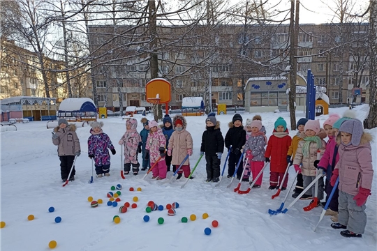 Учимся играть в хоккей!
