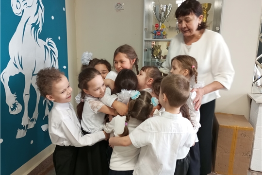 Будущие первоклассники познакомились с помещениями СОШ №31
