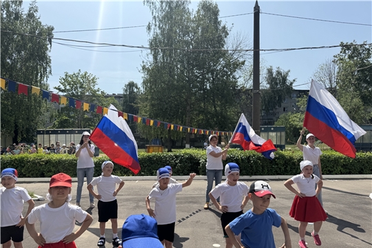 Флешмоб "Мы - дети России"