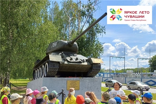 Экскурсия по образовательному маршруту до постамента «Танк Т-34» г.Чебоксары