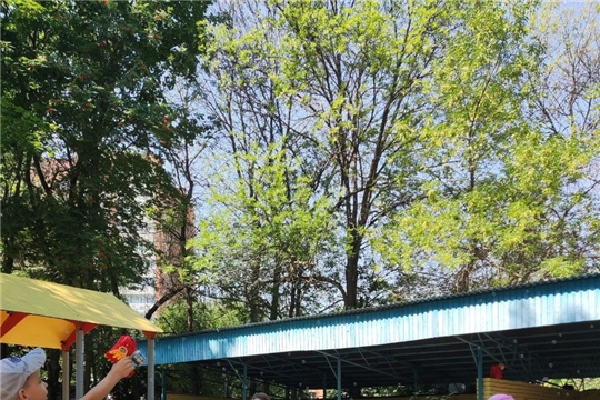 Лето в детском саду