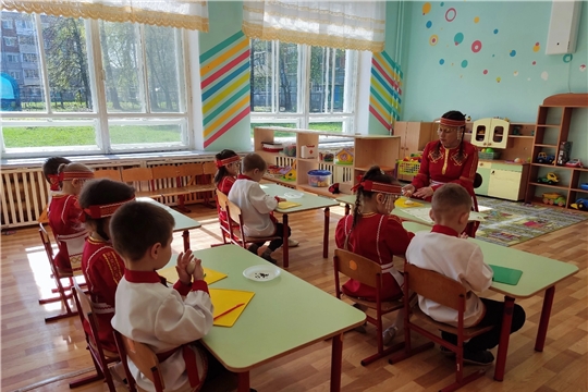 Воспитанники группы Лесная сказка принимают участие в фестивале Неделя Народной Культуры.