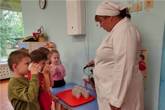 Питьевой режим в детском саду