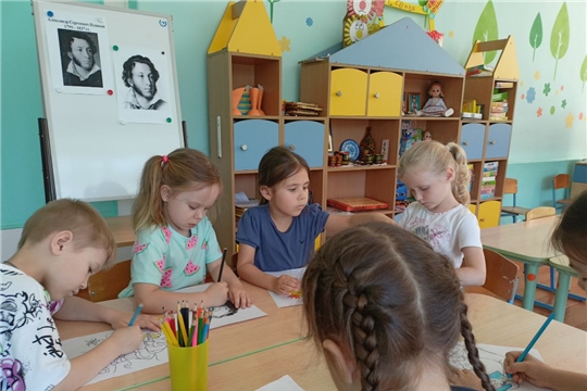 Рисуем сказки Пушкина