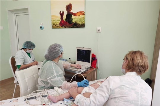 Воситанники Дома ребенка проходят диспансеризацию