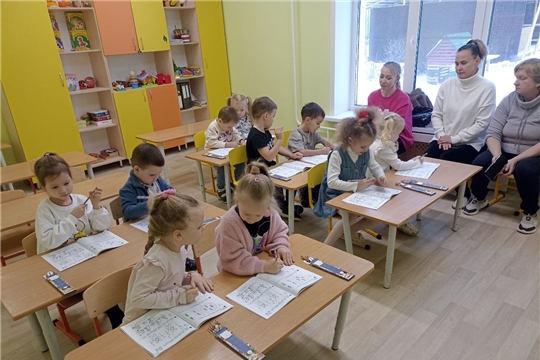 Отчетное занятие кружка "Математическая карусель" 