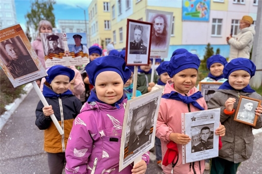 Праздничное шествие дошколят