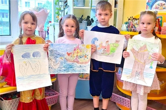 Рисуем Пушкина