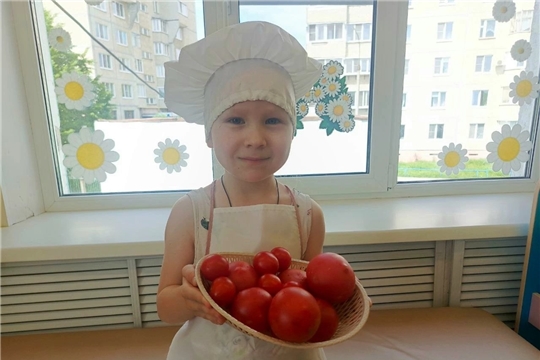 Свежие овощи в детском меню