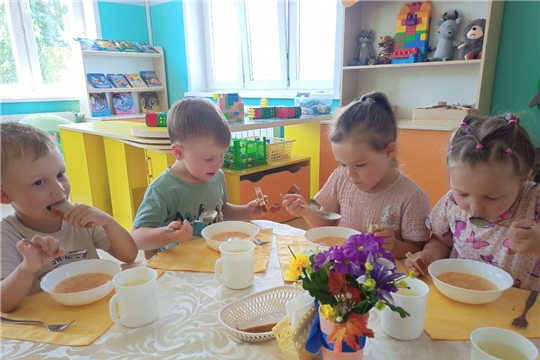 Суп в меню детей 