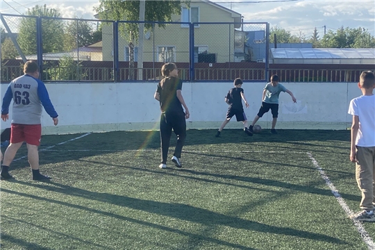 Товарищеская игра по футболу. Инструктор по спорту - Павлов В.А. 23.05.25