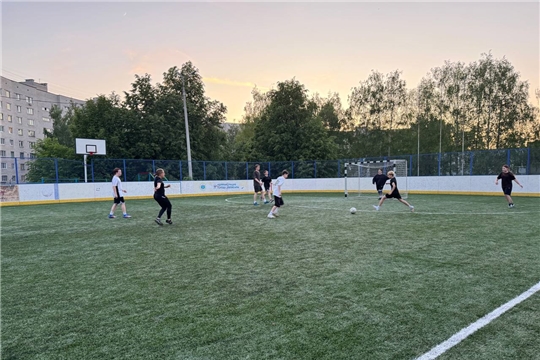 Товарищеская игра по футболу. Инструктор по спорту - Охримова А.Д. 29.05.25