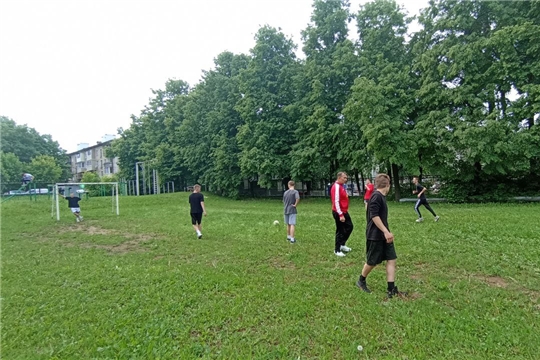Товарищеская игра по футболу. Инструктор по спорту - Жуков А.Н. 11.06.25