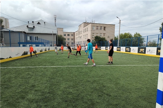 Товарищеская игра по футболу. Инструктор по спорту - Нурсов Н.Н. 26.06.2025