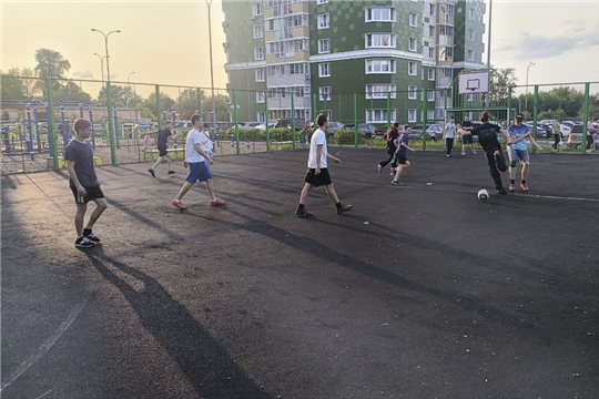Товарищеская игра по футболу. Инструктор по спорту - Александров В.А. 26.07.25