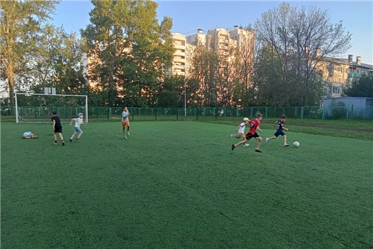 Товарищеская игра по футболу. Инструктор по спорту - Максимов А.М. 31.07.25