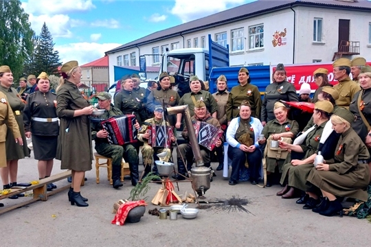Праздник Дня Победы в ВОВ