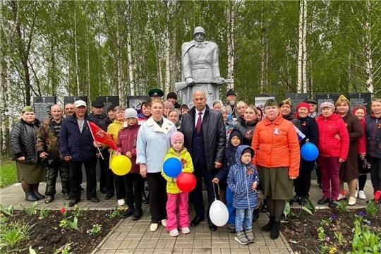 Торжественные мероприятия, посвящённые 80-летию Великой Победы в ВОв в населенных пунктах