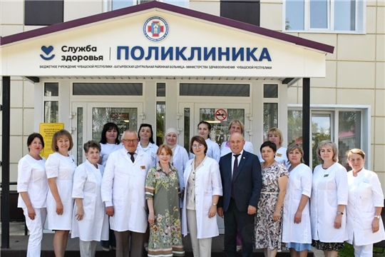 Батыревский муниципальный округ посетила председатель Союза женщин Чувашии Наталья Николаева