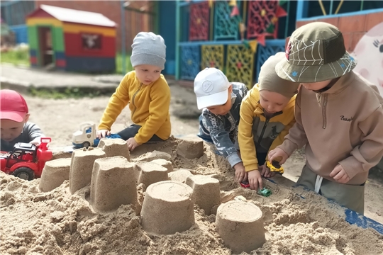 Безопасные игры с песком