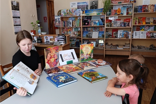Единый День чувашской книги в Шоршелской сельской библиотеке
