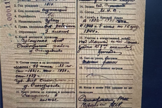В Бичуринской сельской библиотеке прошел урок мужества «Непокоренный Ленинград»