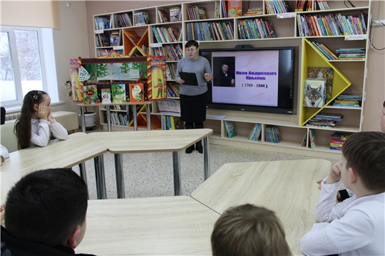 Литературно-творческое чтение «Баснописец и мудрец» состоялось в Детской библиотеке