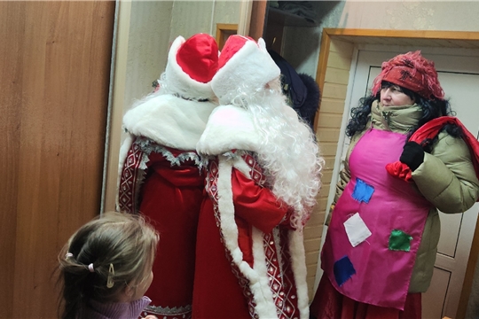 Рождественские чудеса на пороге каждого дома от Кугеевского ЦСДК 