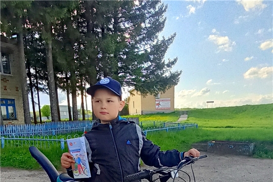 Акция «Безопасность на дорогах» в Орининской сельской библиотеке.