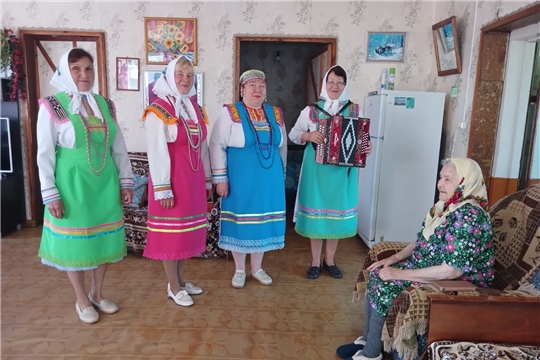 Посещение на дому "Детей войны".