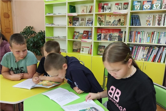 Час чтения «Поговорим о прочитанном» в Санкинской сельской библиотеке