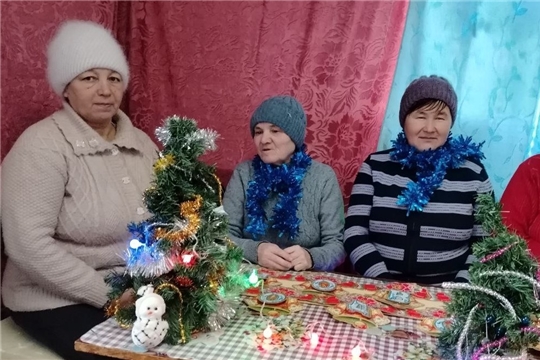 Фольклорные посиделки «Старый новый год - обряды и традиции» в Староатайской сельской библиотеке