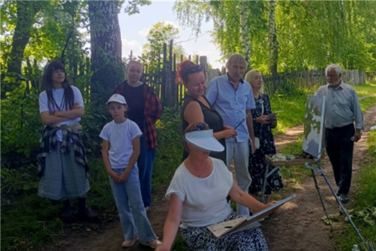 28 июля в с. Бичурино дан старт международному Бичуринскому пленэру