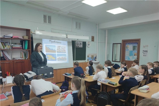Как сохранить Волгу: урок экологии для чебоксарских школьников