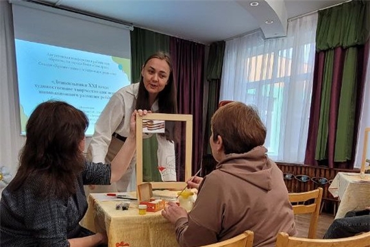 Секционная площадка августовской конференции для педагогов дошкольного образования в «Калинке»