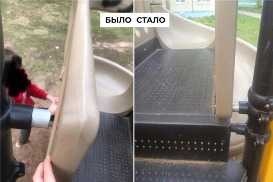 Активисты контролируют состояние детских площадок