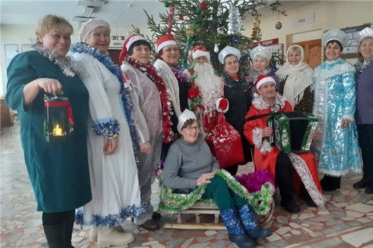 В Испуханском СДК состоялась развлекательная программа "Новогодний огонёк"