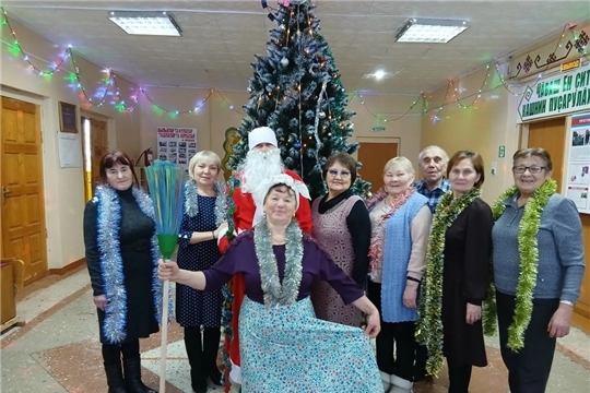В Санкинском СДК для участников клубных формирований провели праздничное мероприятие "С Новым годом!"