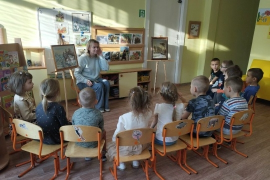 Беседа по картине русского художника Саврасова А. К. "Лес в инее"