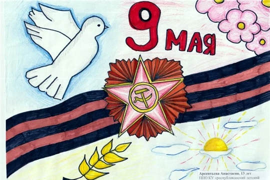 Итоги онлайн-акции рисунков в рамках года Победы и патриотизма