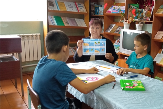 Урок безопасности «Чтобы не было беды. Безопасность на воде» (Трёхизб-Шемуршинская с/б)