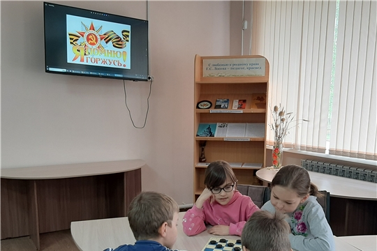 Шашечный турнир в Нижнекумашкинской сельской библиотеке