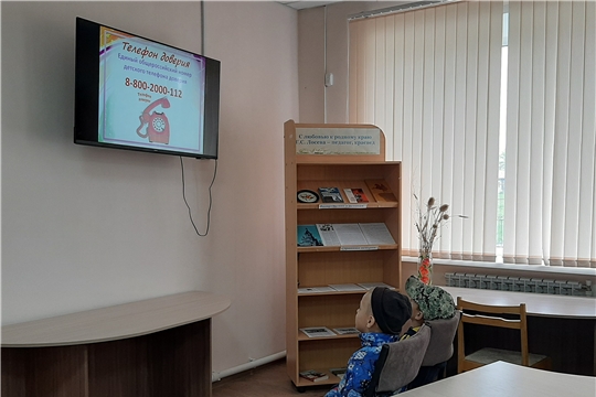 Информационный час «Одиннадцать цифр доверия» в Нижнекумашкинской сельской библиотеке