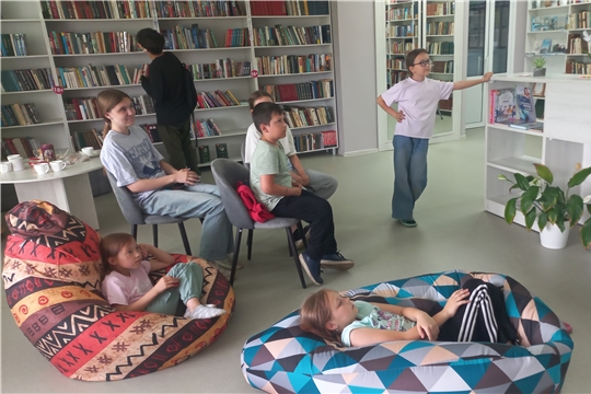 В Егоркинской сельской библиотеке прошел День мультфильма!