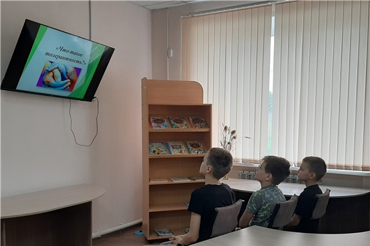 Информационный час «Толерантность – путь к миру» в Нижнекумашкинской сельской библиотеке