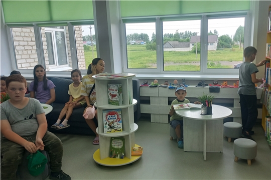 «Чтобы не случилось беды»: Беседа с детьми в Егоркинской библиотеке