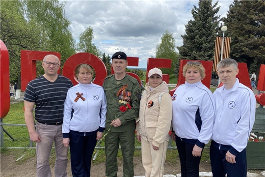 Сотрудники Спортивной школы олимпийского резерва № 6 присоединились к Всероссийской патриотической акции «Эстафета победы»