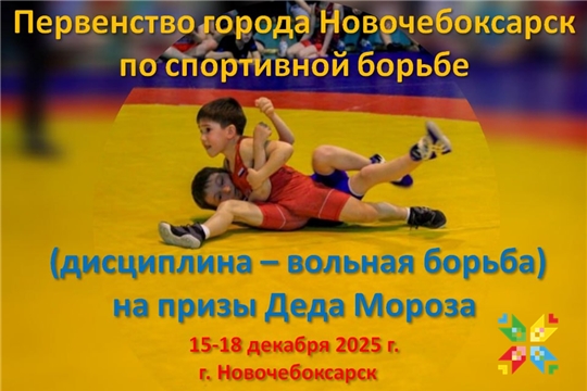Первенство города Новочебоксарск по вольной борьбе на призы Деда Мороза