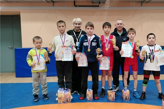 Первенство города по вольной борьбе на призы Деда Мороза 