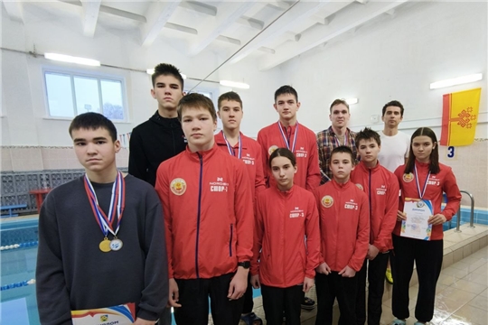  В Новочебоксарске прошли Чемпионат и первенство города по плаванию  